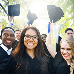 Tips for Saving for College College graduates on graduation day